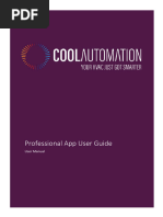 Professional App User Manual v5