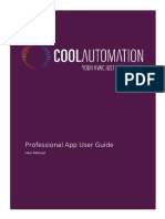 Professional App User Manual v5