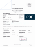 Certificado Calibración CMC 356