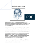 Biografía de Arturo Borja