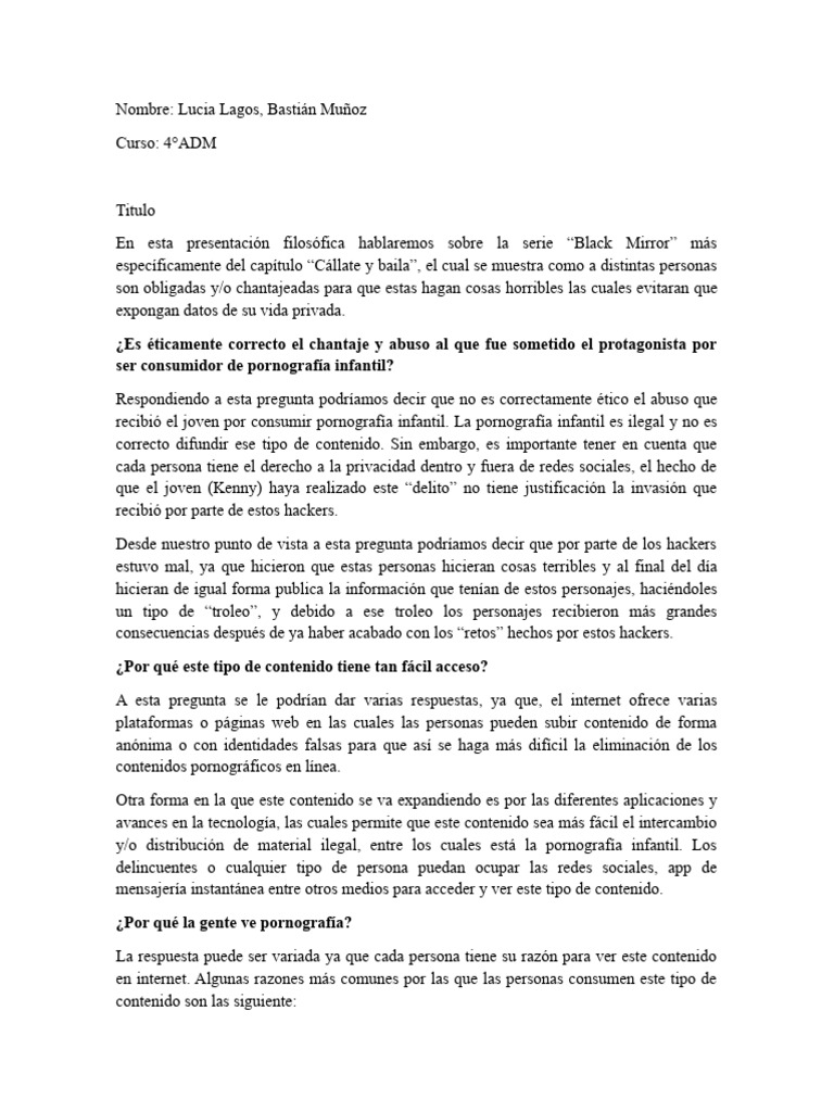 Análisis ético de 