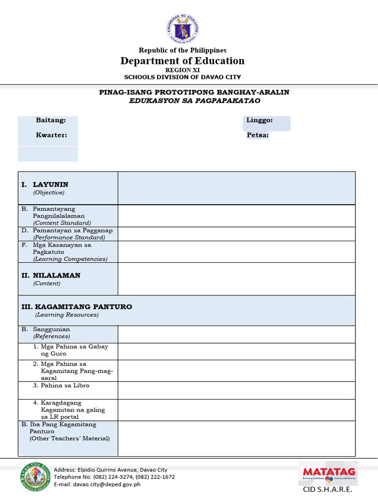 Final Division Unified DLL Template 1 | PDF