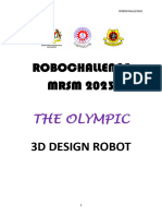 3D Design Robot Rule and Regulation-1