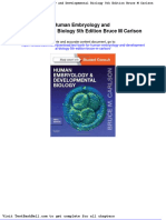 Test Bank For Human Embryology and Developmental Biology 5th Edition Bruce M Carlson