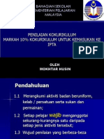 10 % Markah Kokurikulum Kemasukan Ke Ipta