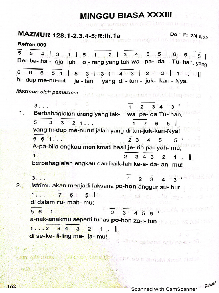 Mazmur Berbahagialah | PDF