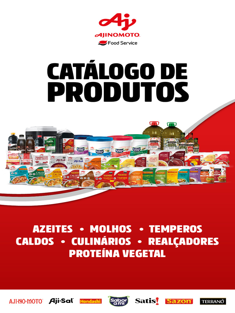 Ajinomoto Catalogo Produtos Digital | PDF