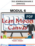 UNV322 - 6 - Modul - Lean Canvas