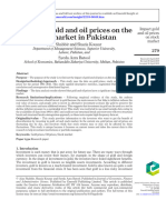 Impact of Gold and Oil Prices On The Stock Market in Pakistan