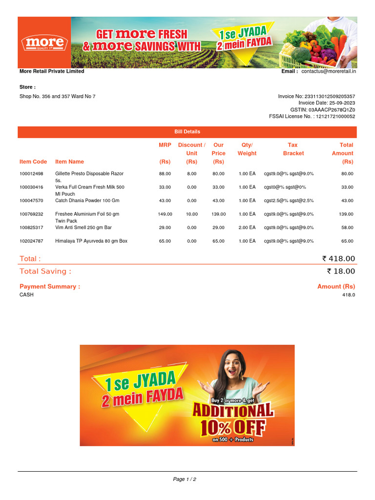 Total saving pdf