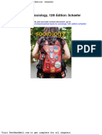 Test Bank For Sociology 12th Edition Schaefer