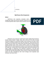 Macpherson Strut Suspension: Definisi