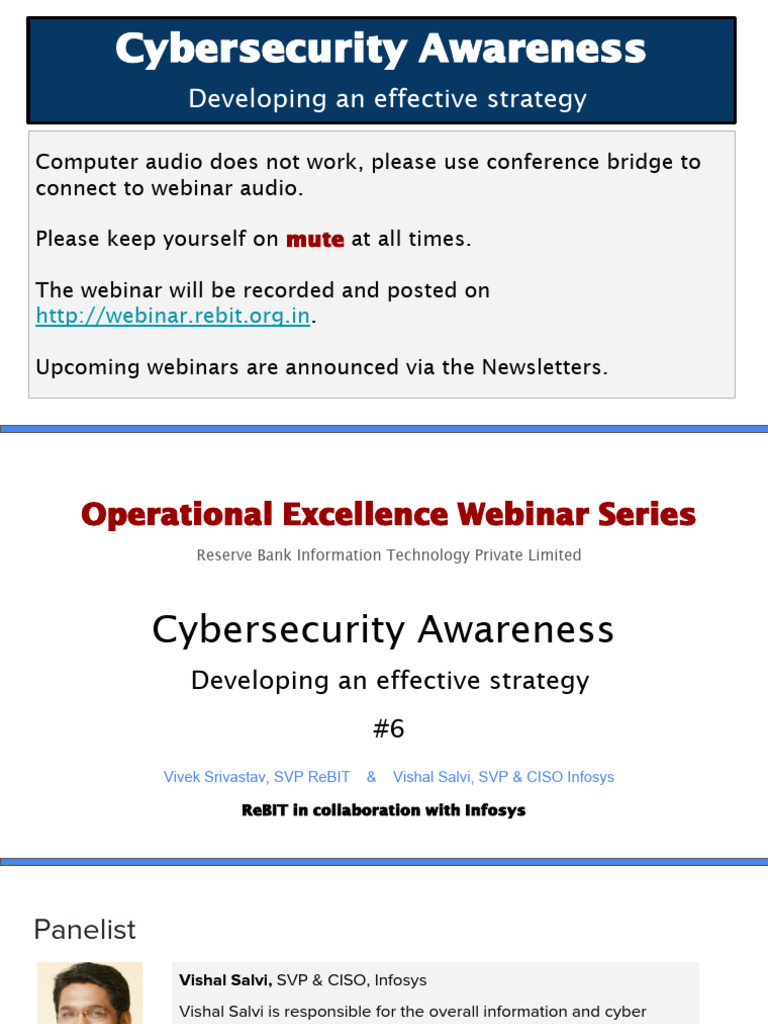 Cybersecurity Awareness | PDF | Security | Computer Security