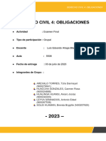 ExamenFinal - DerechodeObligaciones - Tzila Darmayet Arevalo Torres