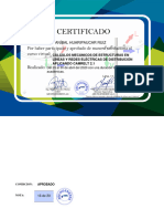 Certificado Camrelt (Imprimir)