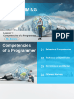 Quarter 1 Lesson 1 Competencies of A Programmer