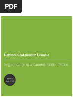 IP Clos or EVPN-VXLAN End-to-End NCE-1