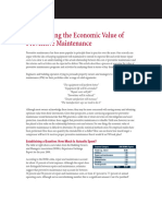 Preventive Maintenance _Determining the Economic Value