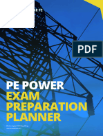 PE Power Exam Preparation Planner Nov2022