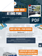 PGDM Admission 2024 at IIMS Pune Course Details, Duration, and More