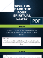 4 Spiritual Laws