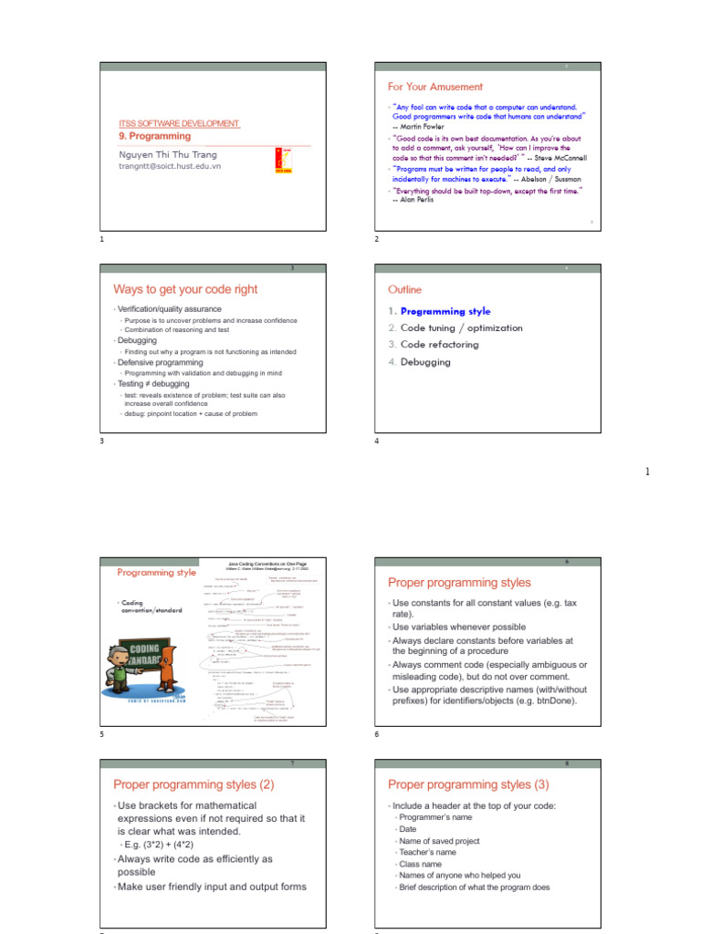 09 Programming | PDF | Class (Computer Programming) | Inheritance ...