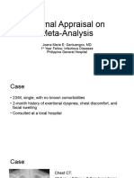 Journal Appraisal Meta-analysis