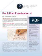 Pre Post Examination Services Solutions