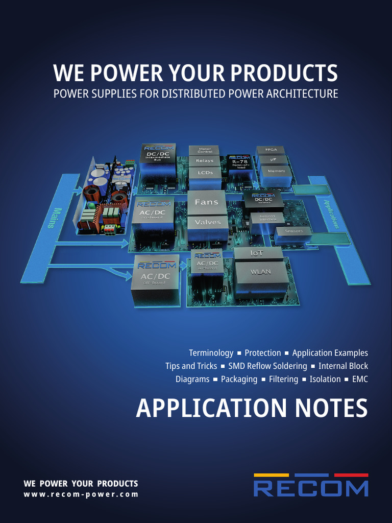 Recom Application Notes | PDF