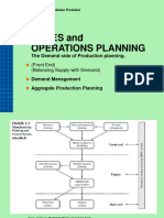 W5. Sales - Operations Planning