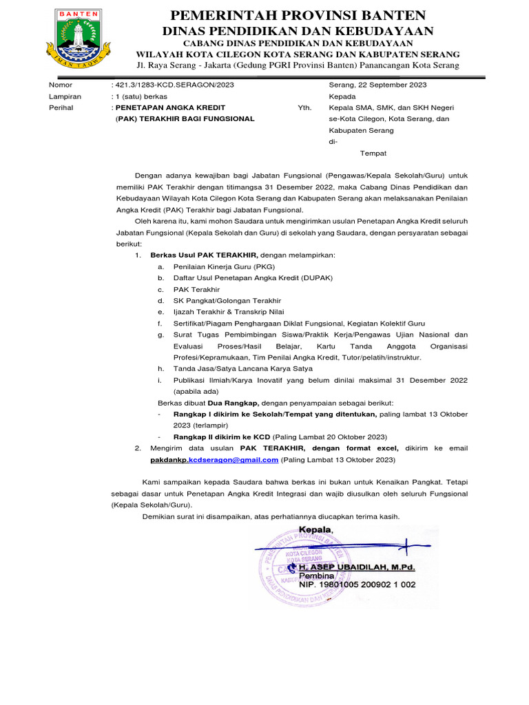 Pak Terakhir Fungsional | PDF