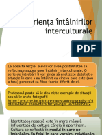 Intilniri Interculturale