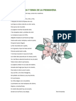 Poesia y Rima de La Primavera Tere Fernandez