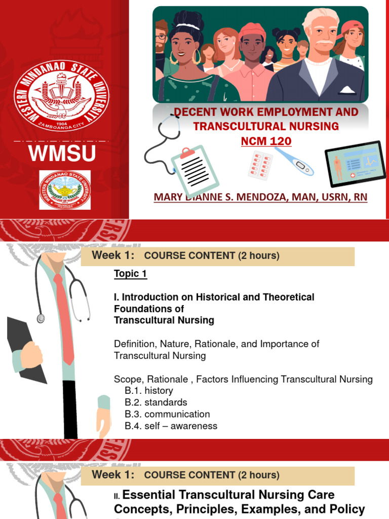 Transcultural Nursing Communication | PDF | Wellness | Science ...