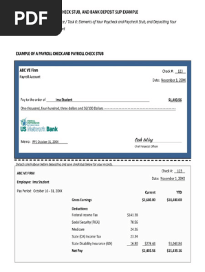 Blank Payroll Check Stub Template 108953 (1)