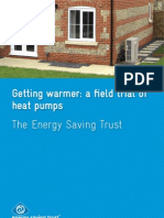 Getting Warmer a Field Trial of Heat Pumps Report