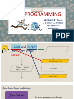 CC 102 - Fundamental Programming Lecture 4
