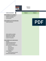 Ítens Avaliados: Cliente 1 Cliente 2 Características Da Empresa