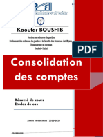 Consolidation Des Comptes Kaoutar BOUSHIB Périmètre 2 Cas
