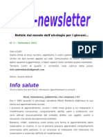 Alcolnewsletter settembre 2011