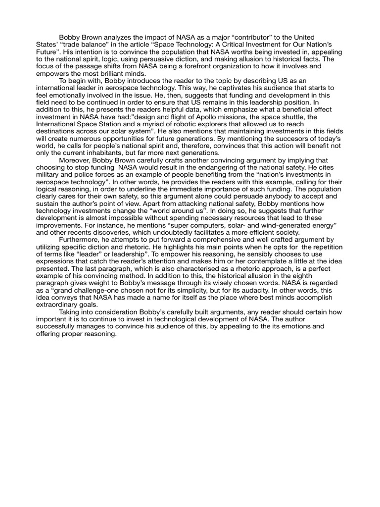 NASA Prompt | PDF