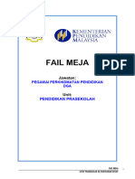 Fail Meja Guru Prasekolah