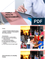 Community Health Nursing - Family Assessment