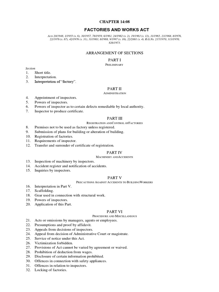 Zimbabwe legal requirements | PDF