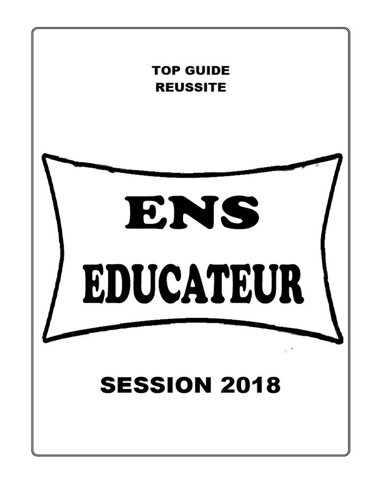 Ens Educateur | PDF