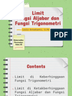 Limit Fungsi Aljabar Dan Fungsi Trigonometri Oleh Laili Octadianti, S.PD