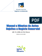 MANUAL E MINUTAS DE ACTOS