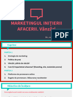 Marketingul Afacerii - Vanzări