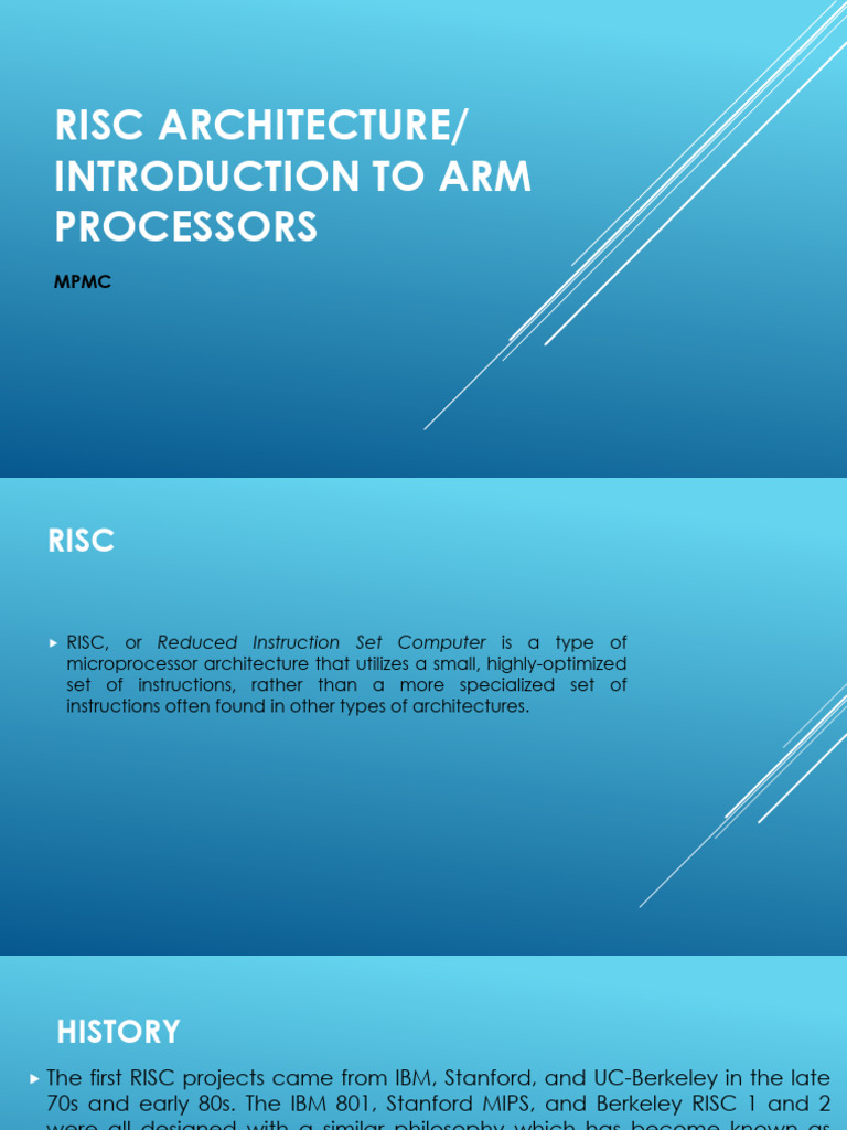 RISC Architecture | PDF | Central Processing Unit | Computer Architecture