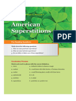 Reading American Superstitions